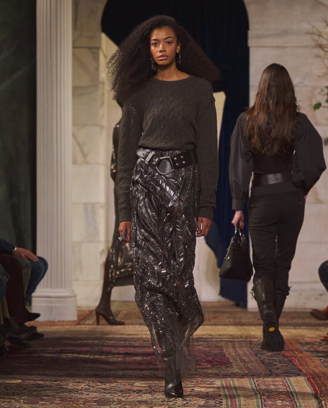من عرض رالف لورين لخريف 2026 في أسبوع الموضة بنيويورك (إنستغرام)