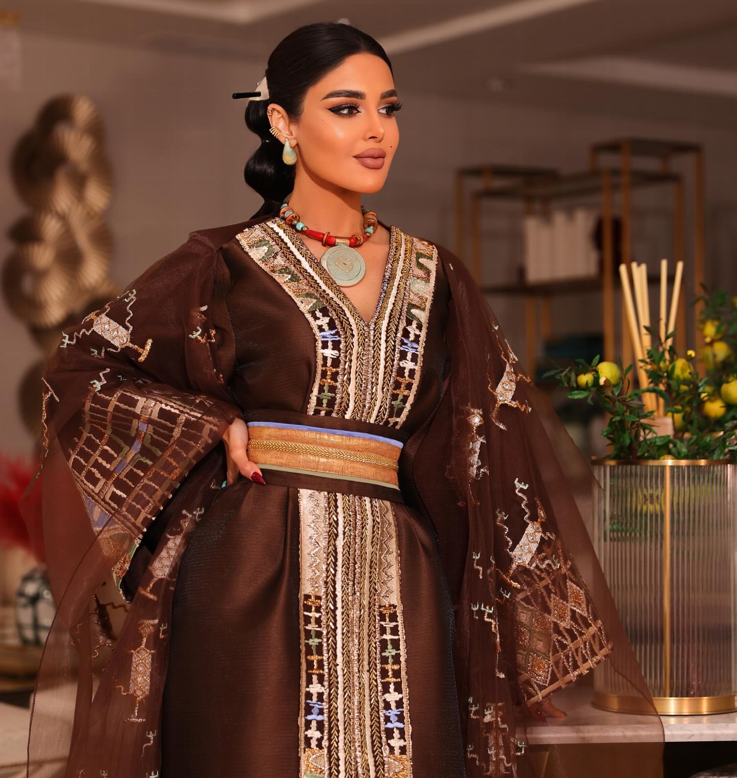 مرمر بتسريحة رمضانيّة (إنستغرام)