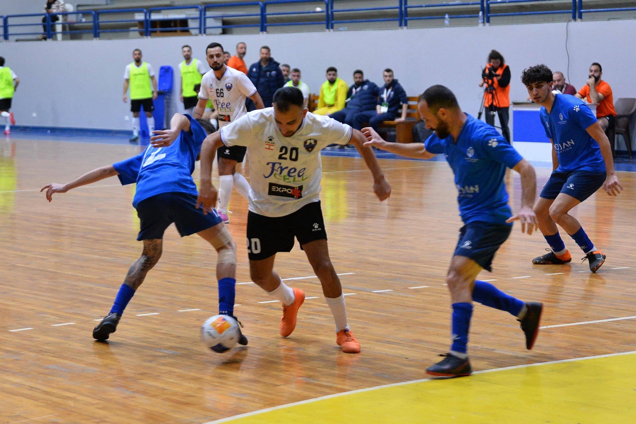 من المباراة.