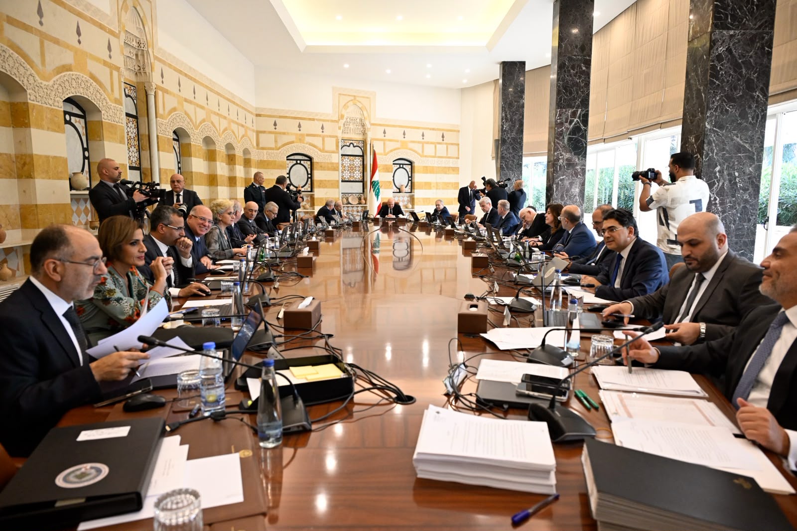 جلسة لمجلس الوزراء (حسام شبارو).