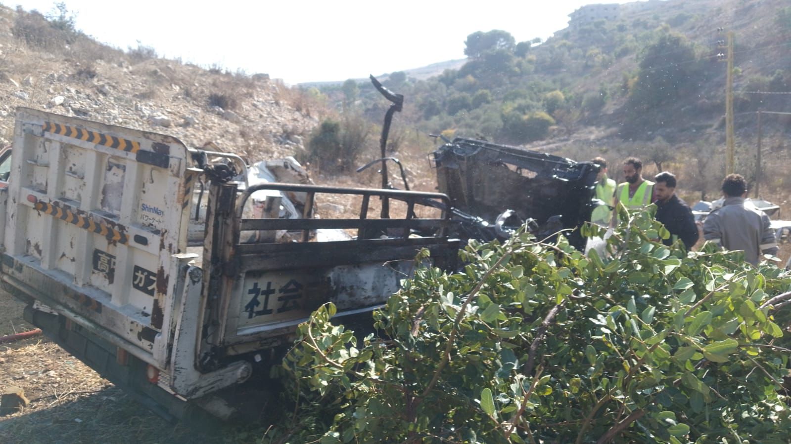 استهداف خربة سلم. (تواصل)