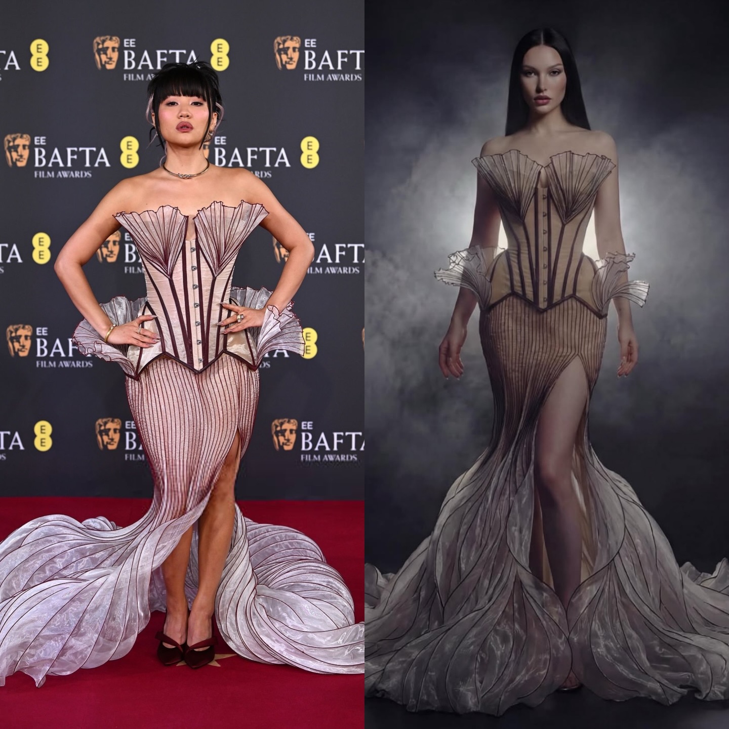 ري آمي حفل بافتا 2026 (إنستغرام)