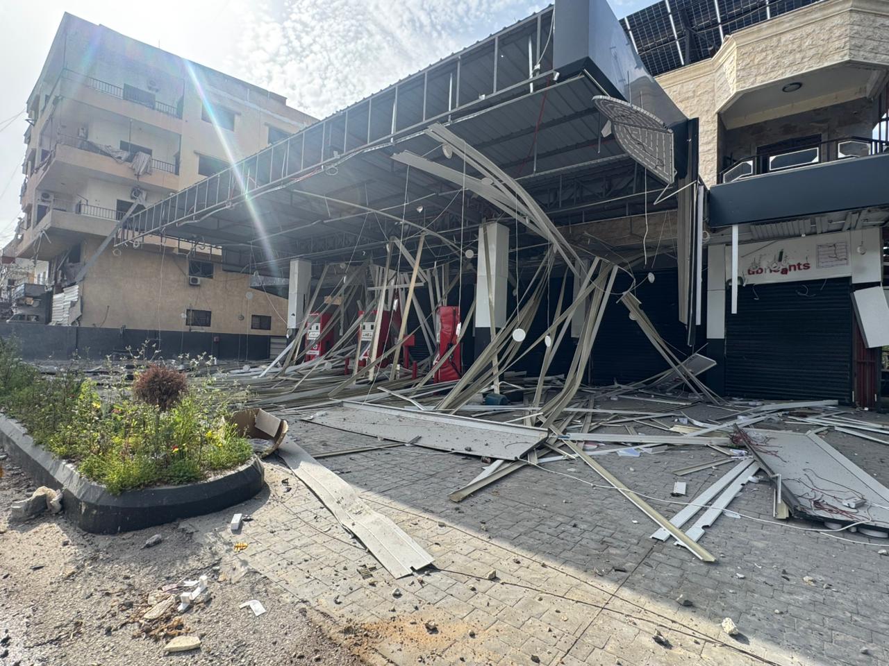 دمار في النبطية (سمير صباغ).