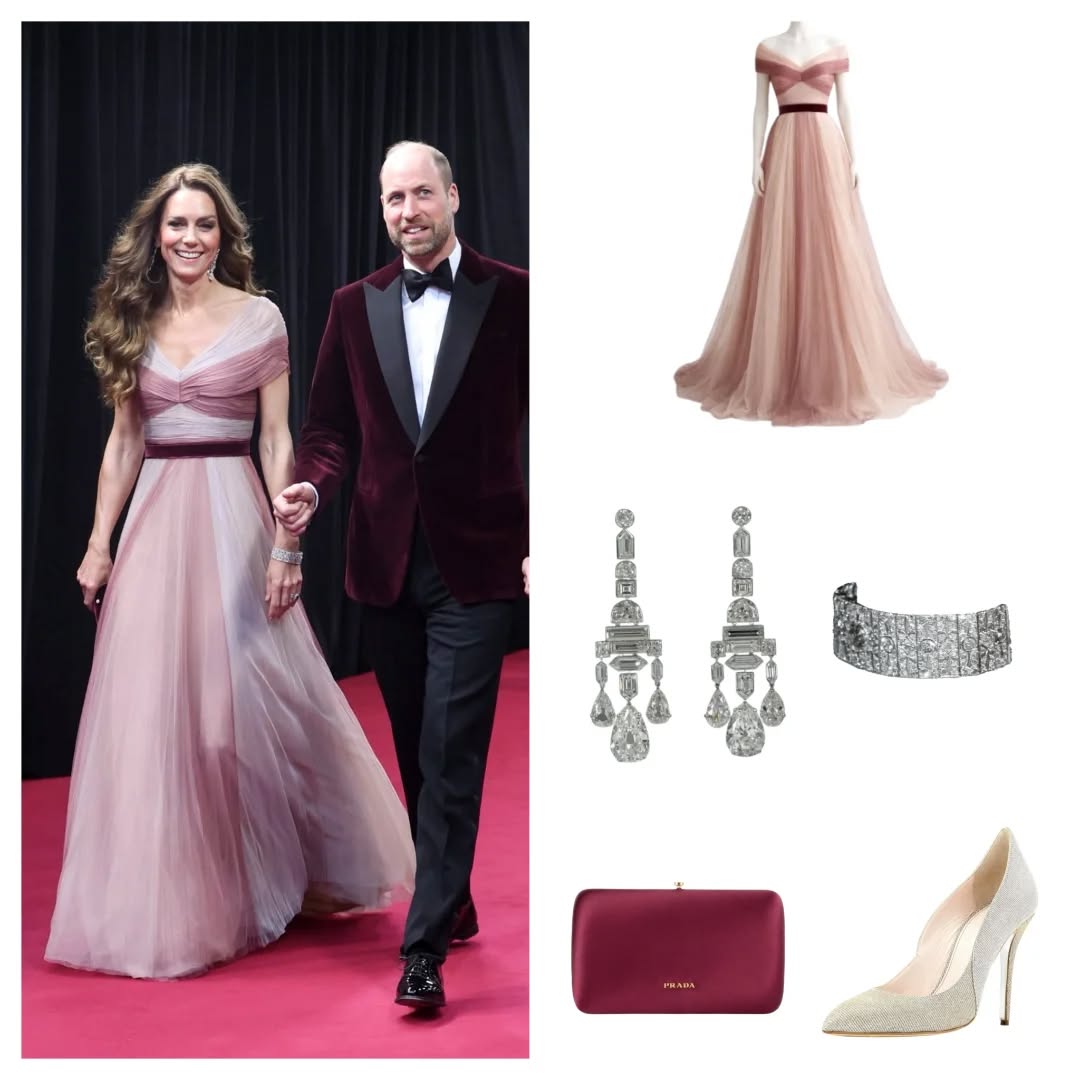 تفاصيل اطلالة كيت ميدلتون في بافتا 2026 (انستغرام)