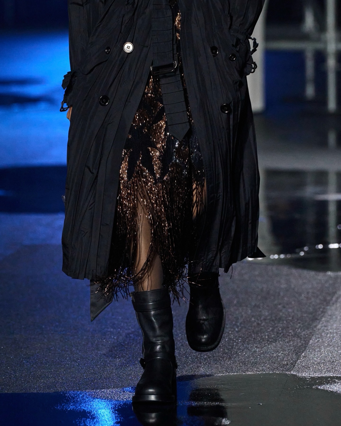 من عرض أزياء Burberry ضمن أسبوع الموضة في لندن (إنستغرام)