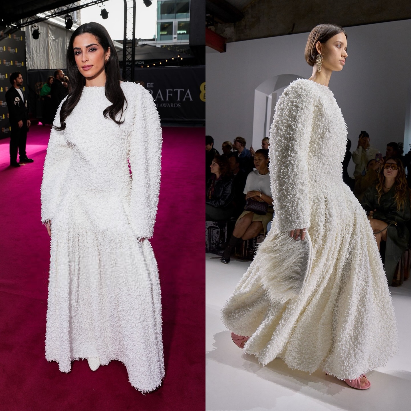 سجى كيلاني في حفل بافتا 2026 (إنستغرام)