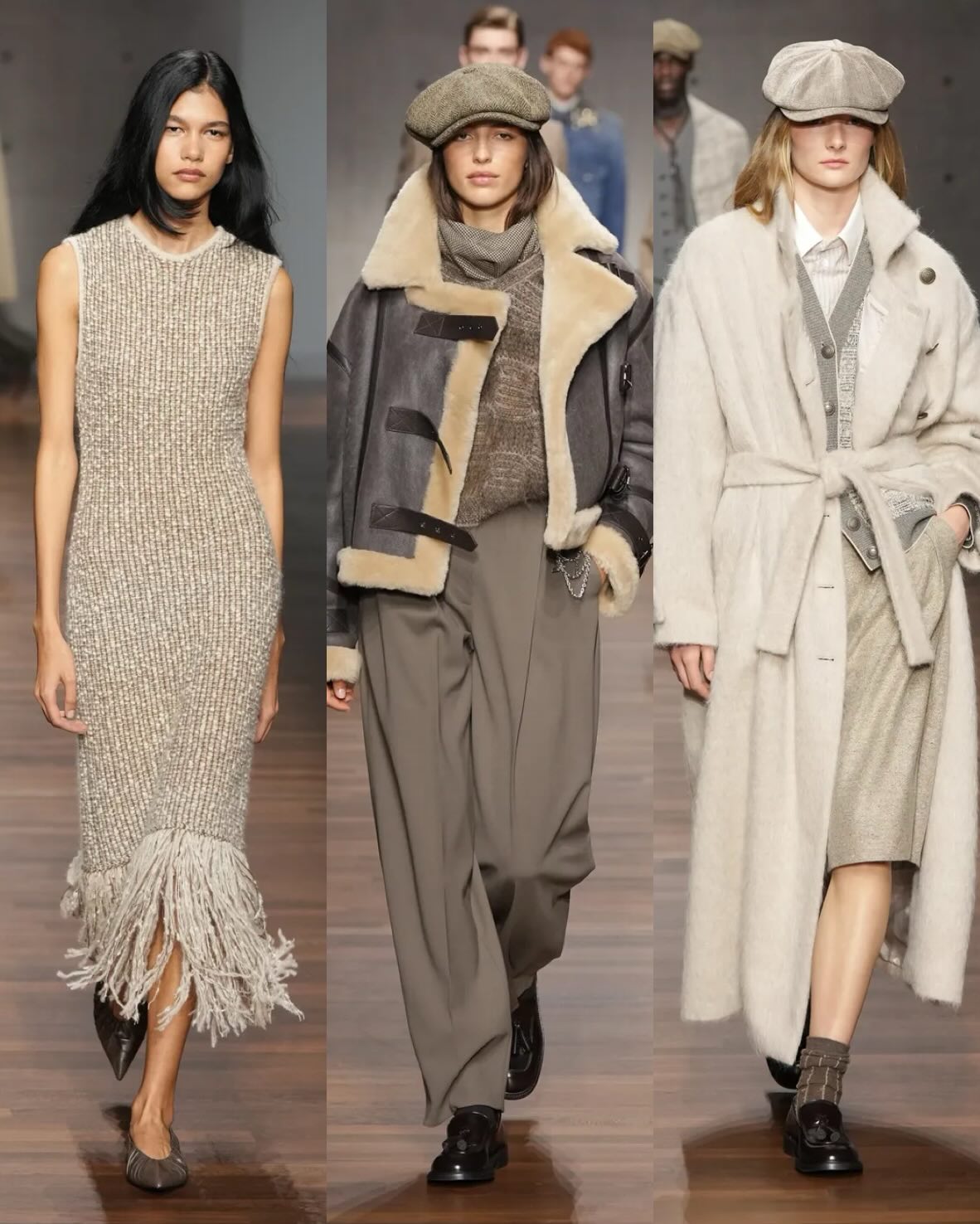 من عرض أمبوريو أرماني خريف وشتاء 2026/2027 للألبسة النسائيّة والرجاليّة (إنستغرام) 