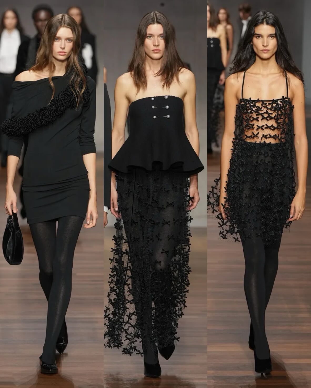 من عرض أمبوريو أرماني خريف وشتاء 2026/2027 للألبسة النسائيّة والرجاليّة (إنستغرام) 