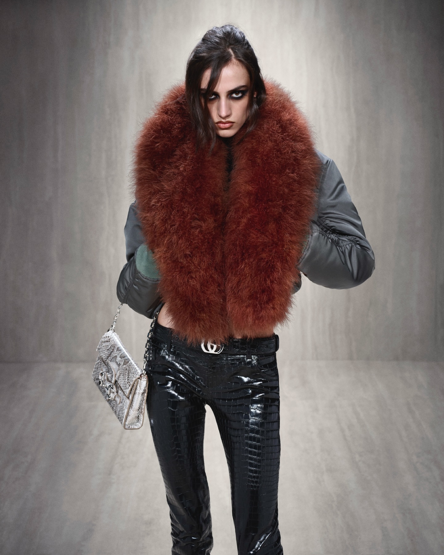 من عرض أزياء غوتشي لخريف وشتاء 2026/2027 (إنستغرام)