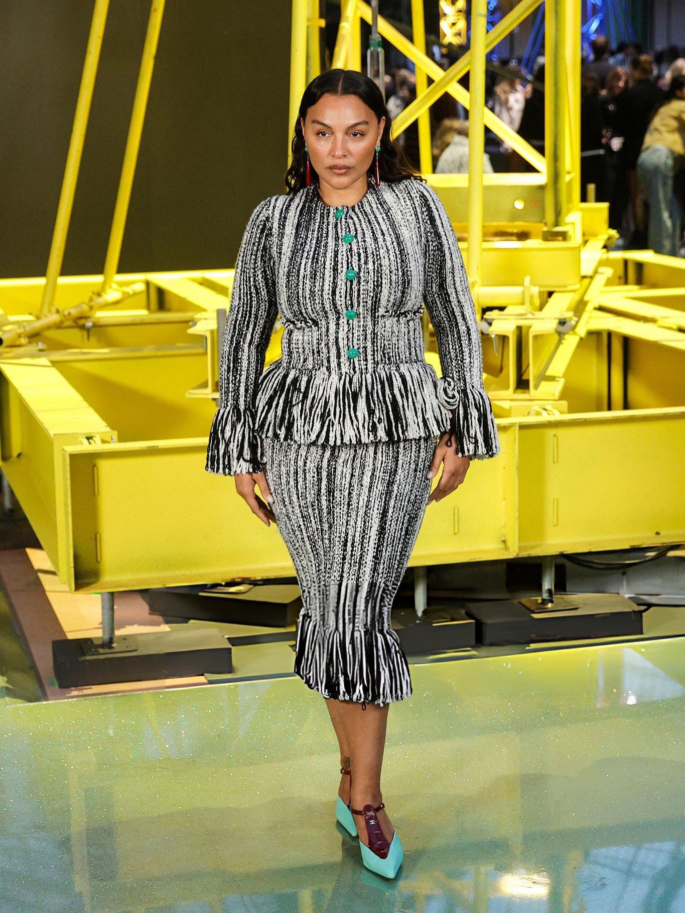 بالوما إلسيسر بعرض شانيل في باريس 2026 (إنستغرام)