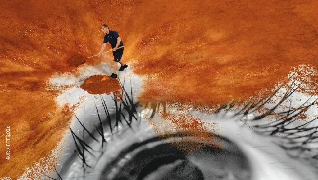 ملصق رولان غاروس 2026 الرسمي... فن الشارع يدخل ملاعب التنس