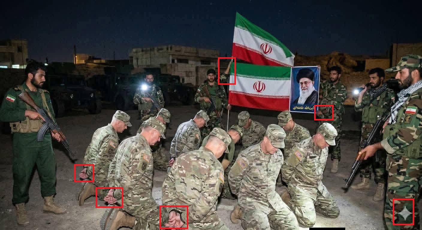 مؤشرات الى الذكاء الاصطناعي في الصورة اشرنا اليها بالاحمر 