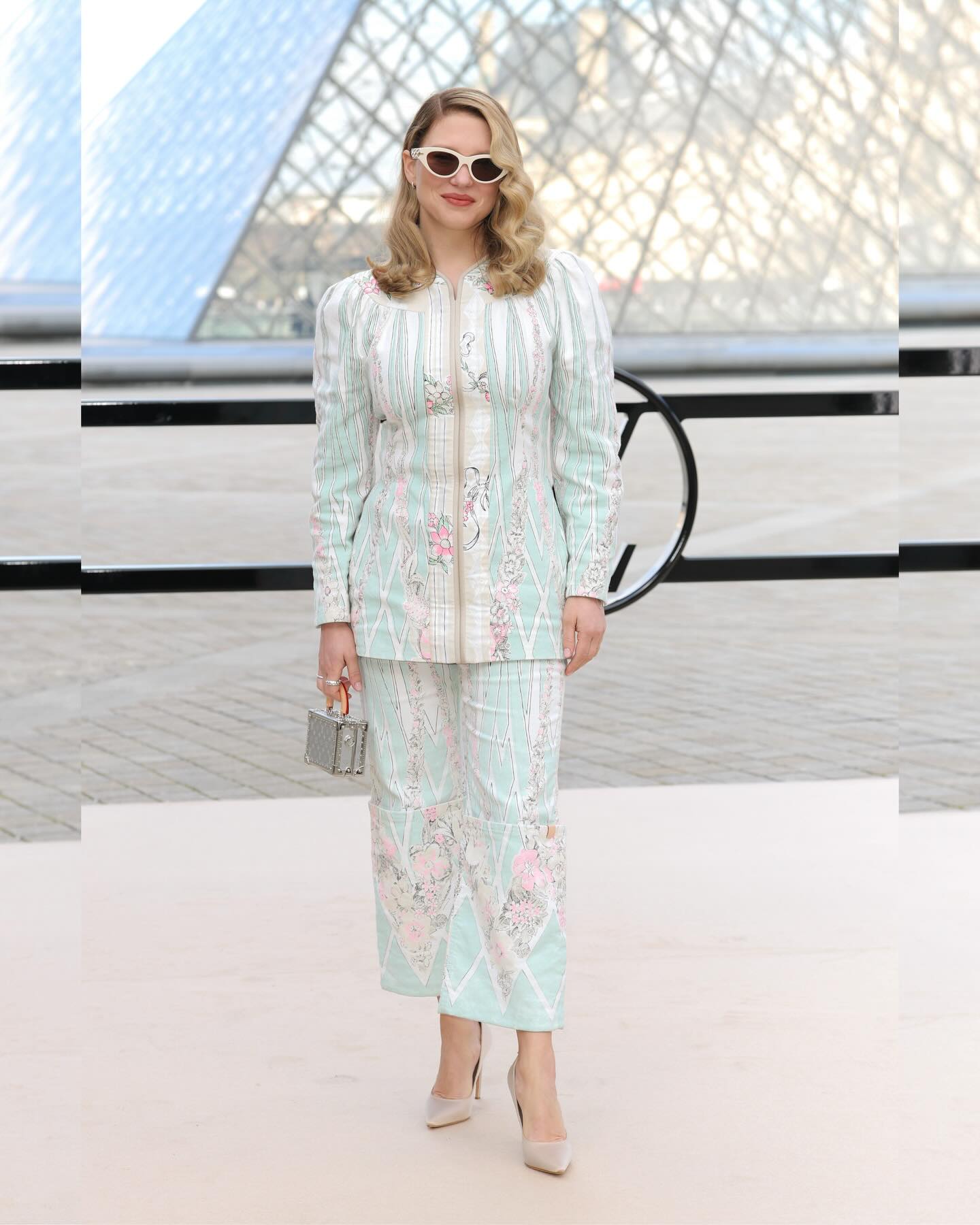 ليا سيدو في عرض لويس فويتون لخريف وشتاء 2026/2027 (إنستغرام)