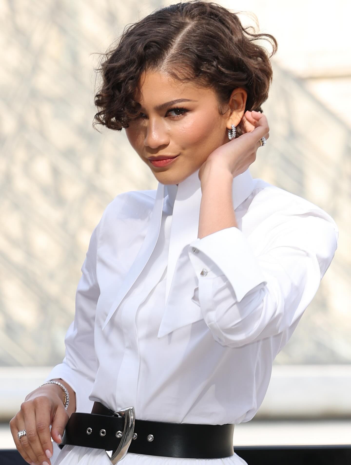 زندايا في عرض لويس فويتون لخريف وشتاء 2026/2027 (إنستغرام)