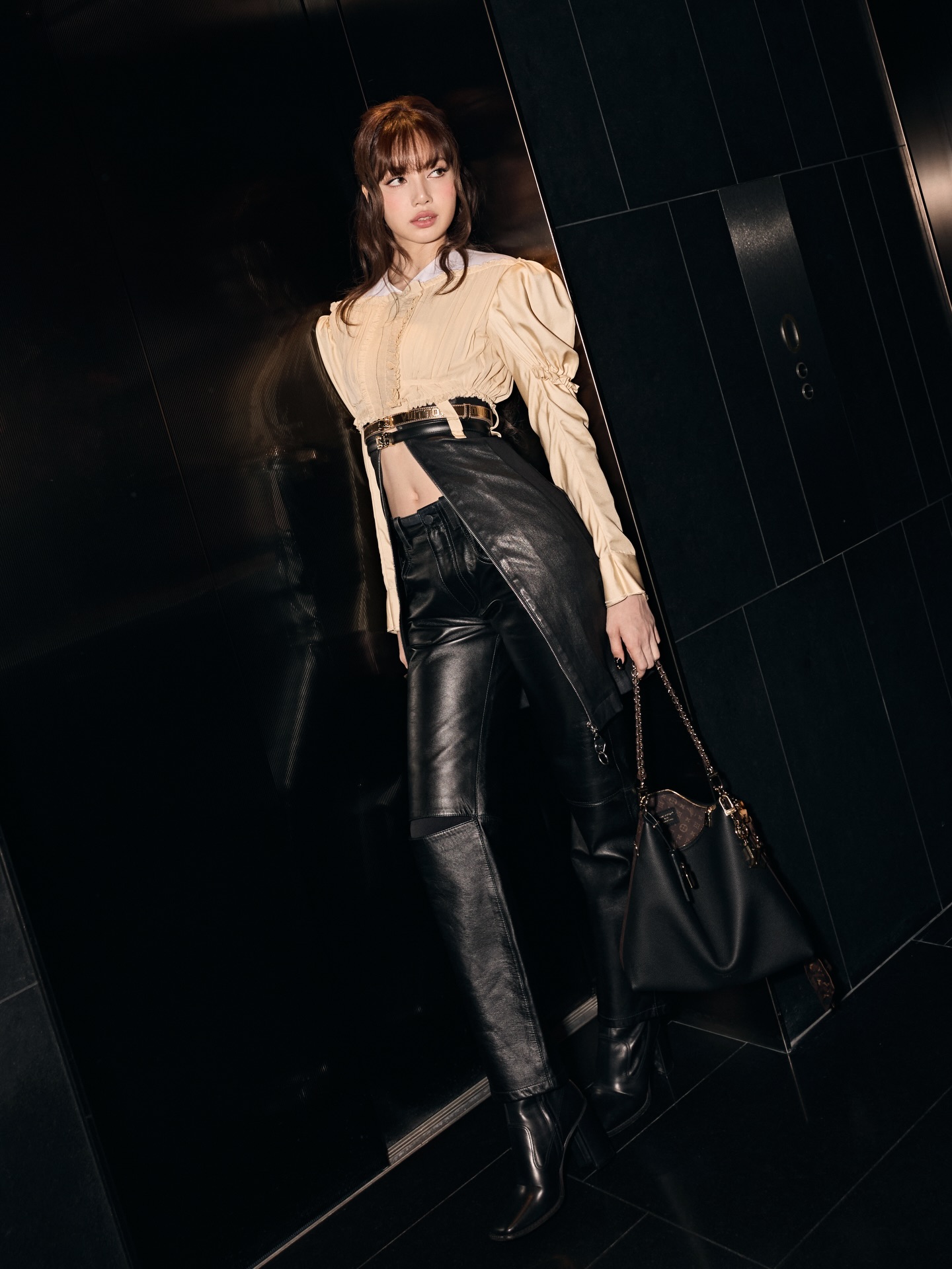 ليزا في عرض لويس فويتون لخريف وشتاء 2026/2027 (إنستغرام)