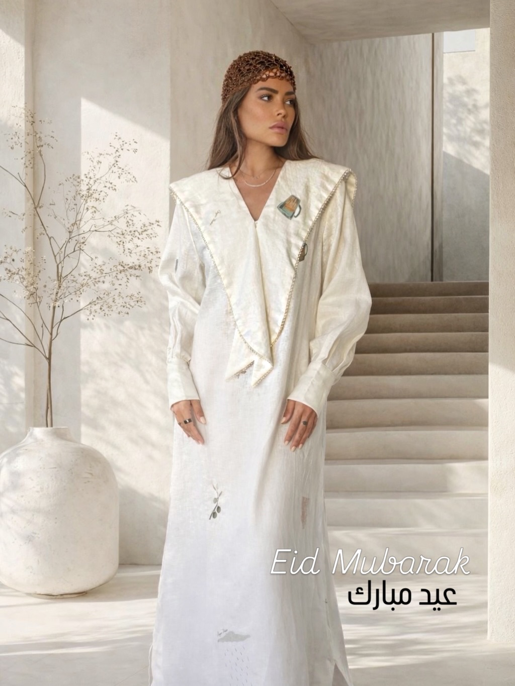 العنود بدر بإطلالة العيد من Origin Studios (إنستغرام)