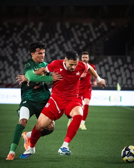 من المباراة في الدوري الليبي. (صفحة الأهلي على فايسبوك)