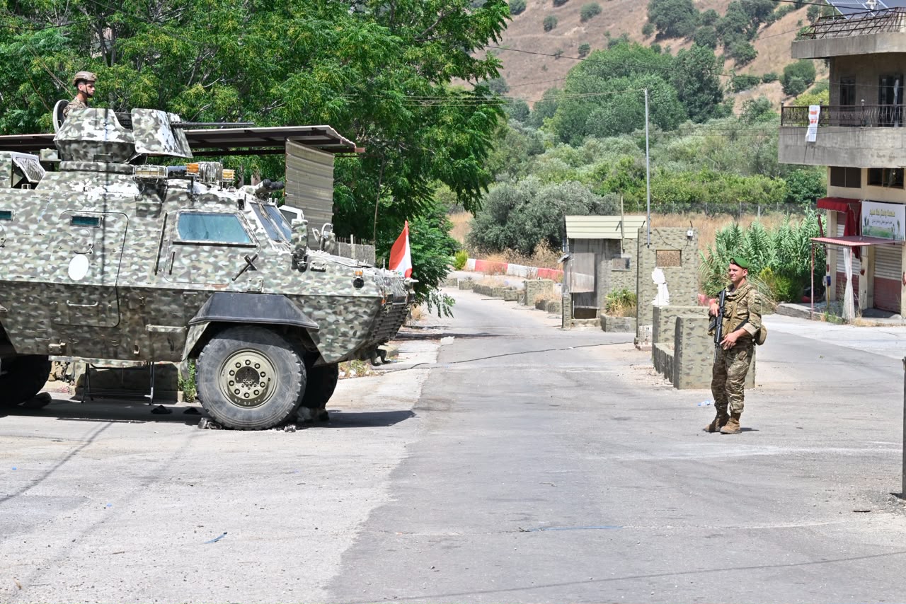 الجيش اللبناني في جنوب لبنان 