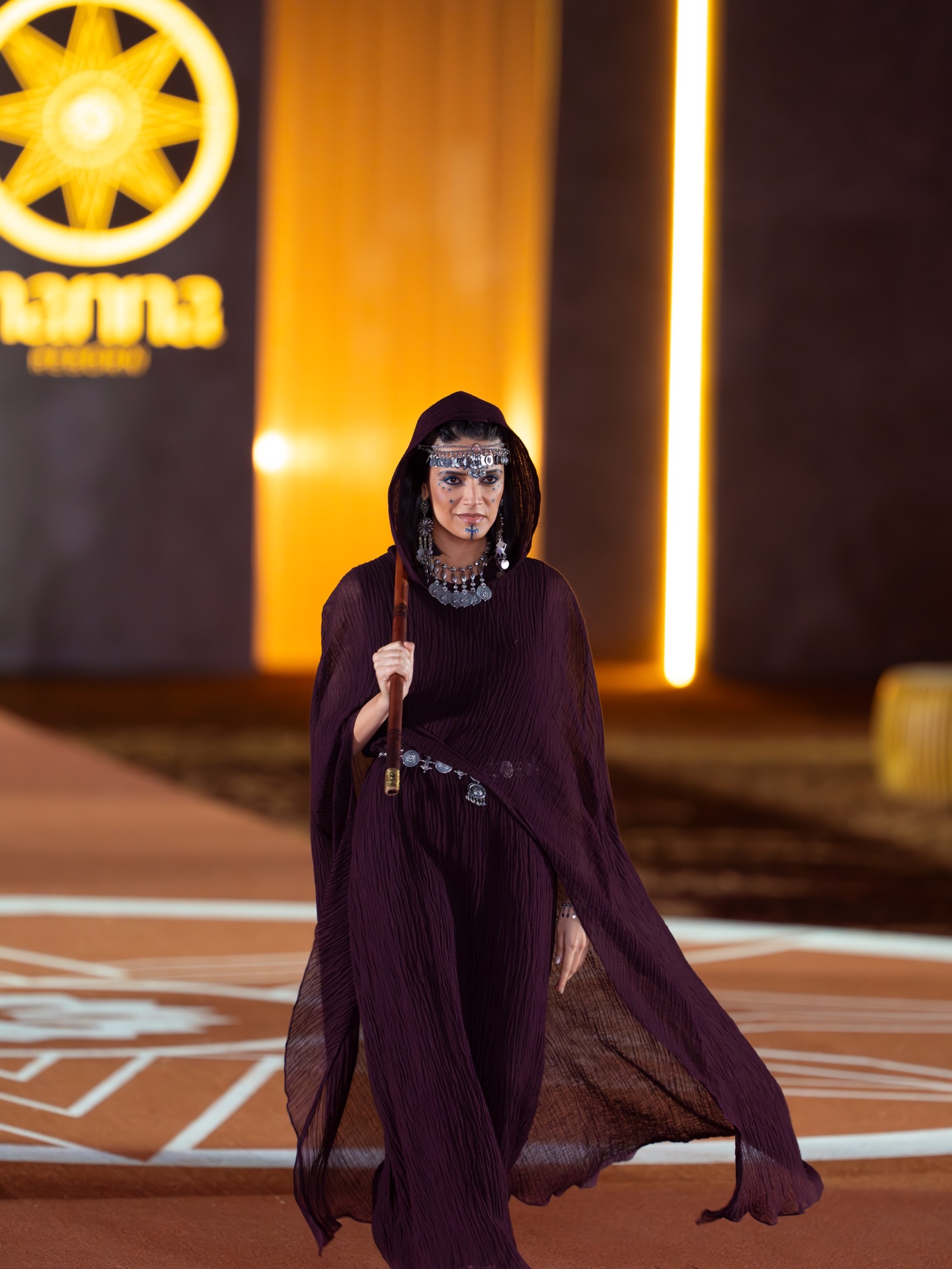 من عرض إنانا في صحراء مليحة (إنستغرام)