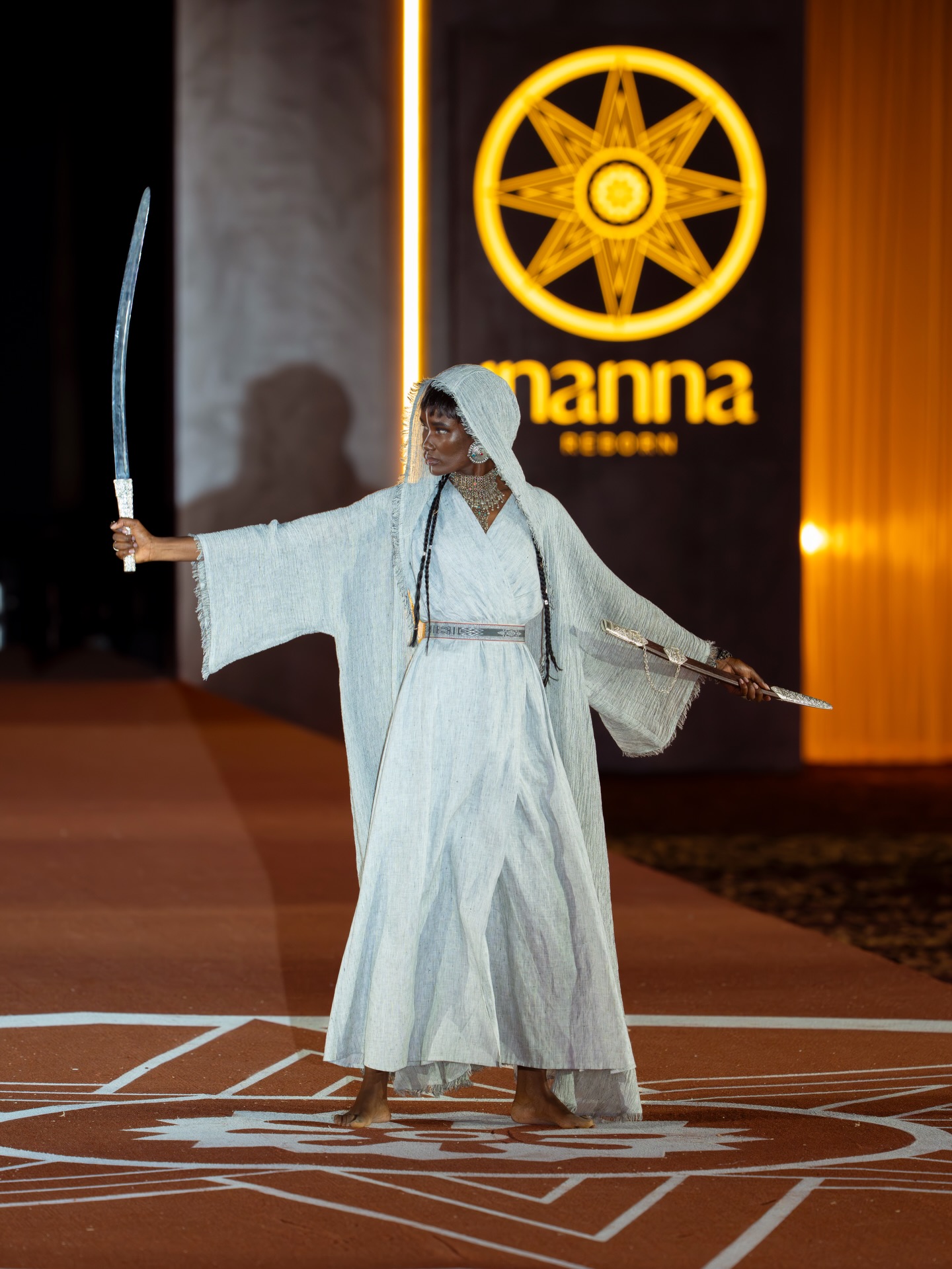 من عرض إنانا في صحراء مليحة (إنستغرام)