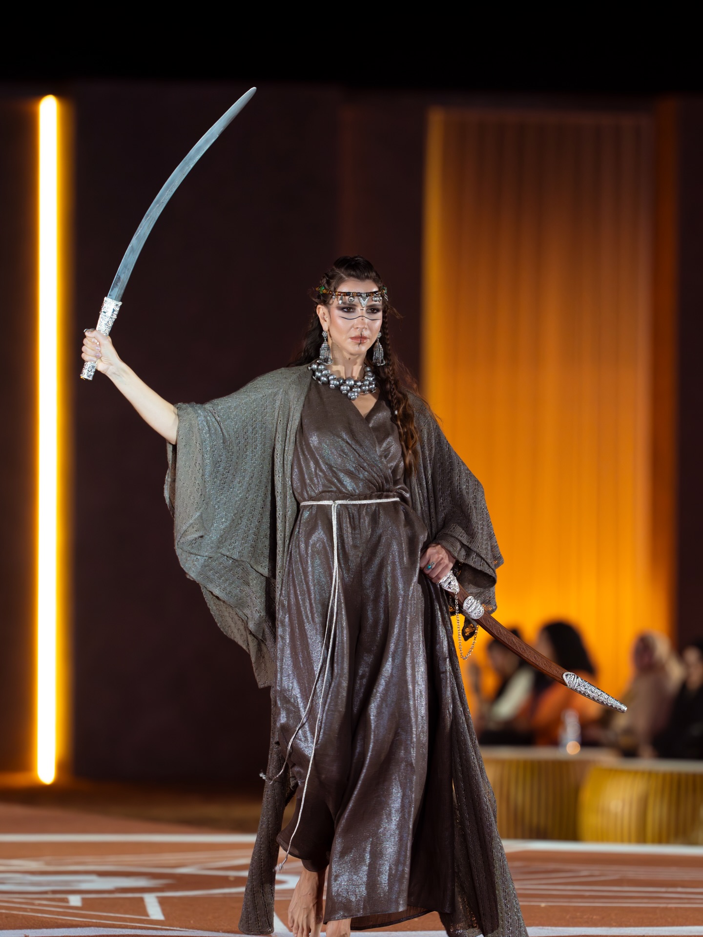 من عرض إنانا في صحراء مليحة (إنستغرام)