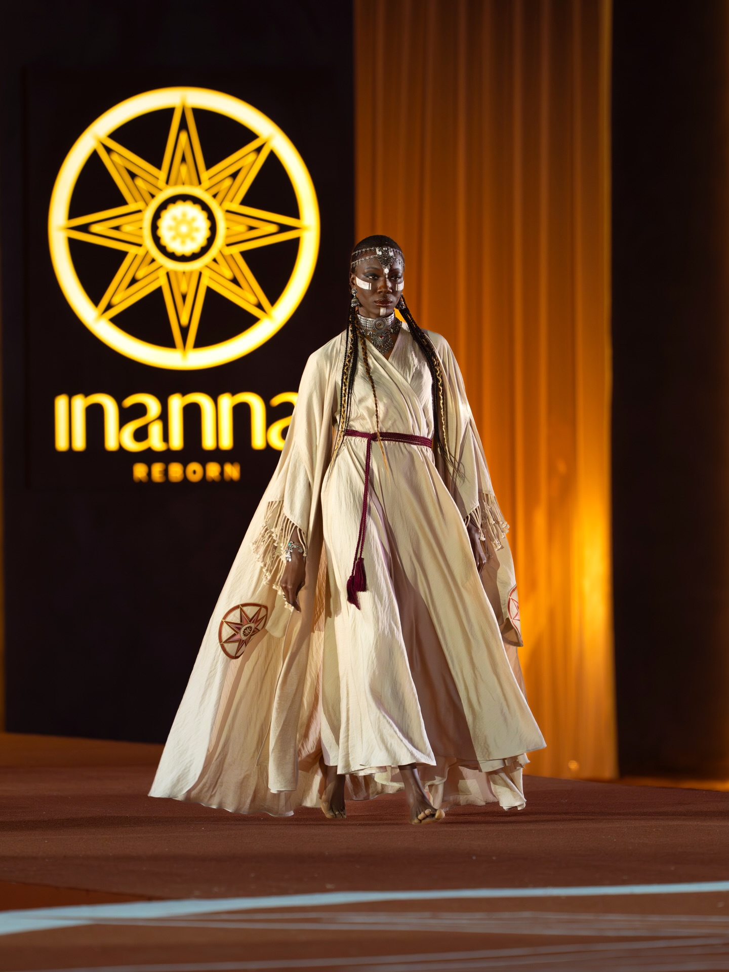 من عرض إنانا في صحراء مليحة (إنستغرام)