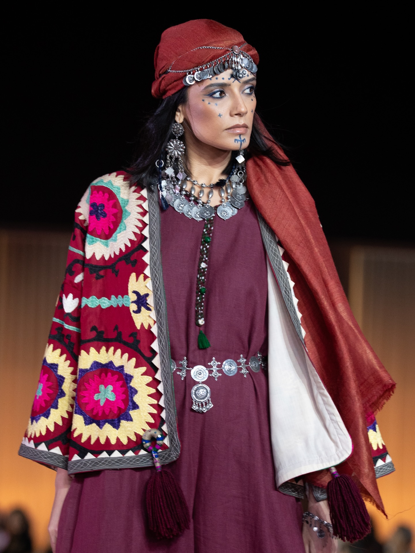 من عرض إنانا في صحراء مليحة (إنستغرام)