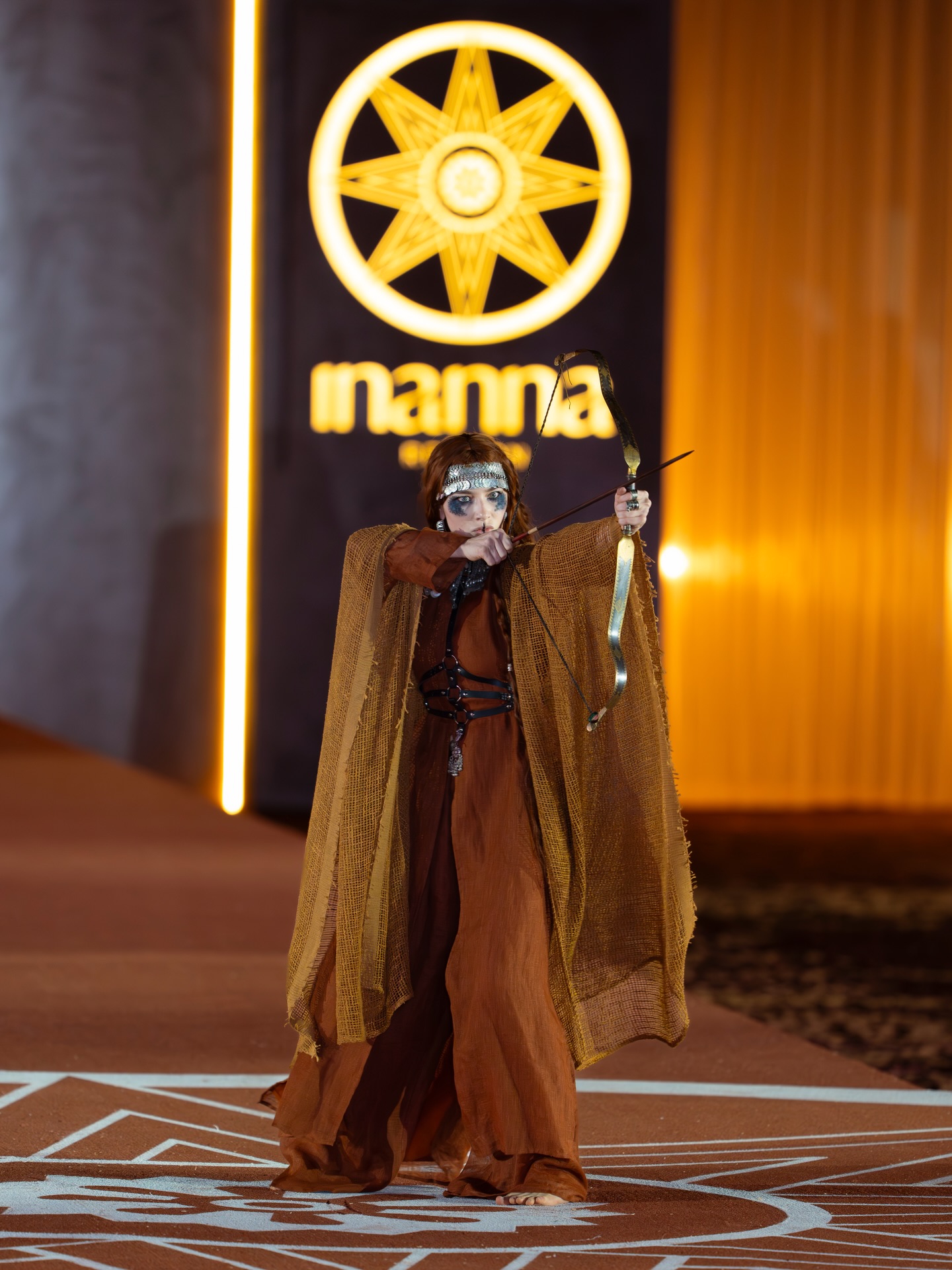 من عرض إنانا في صحراء مليحة (إنستغرام)