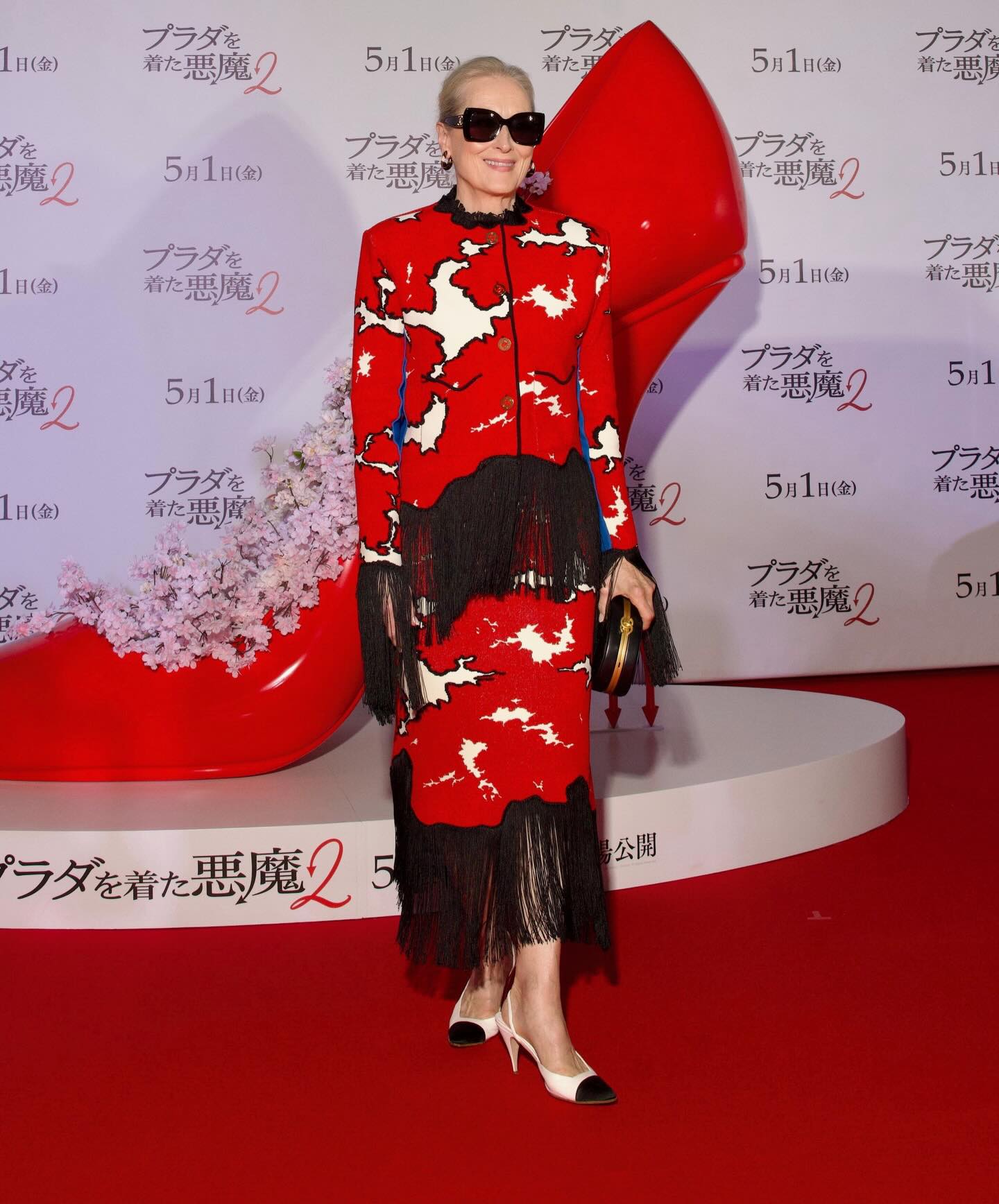 ميريل ستريب بتصميم شانيل  (إنستغرام)