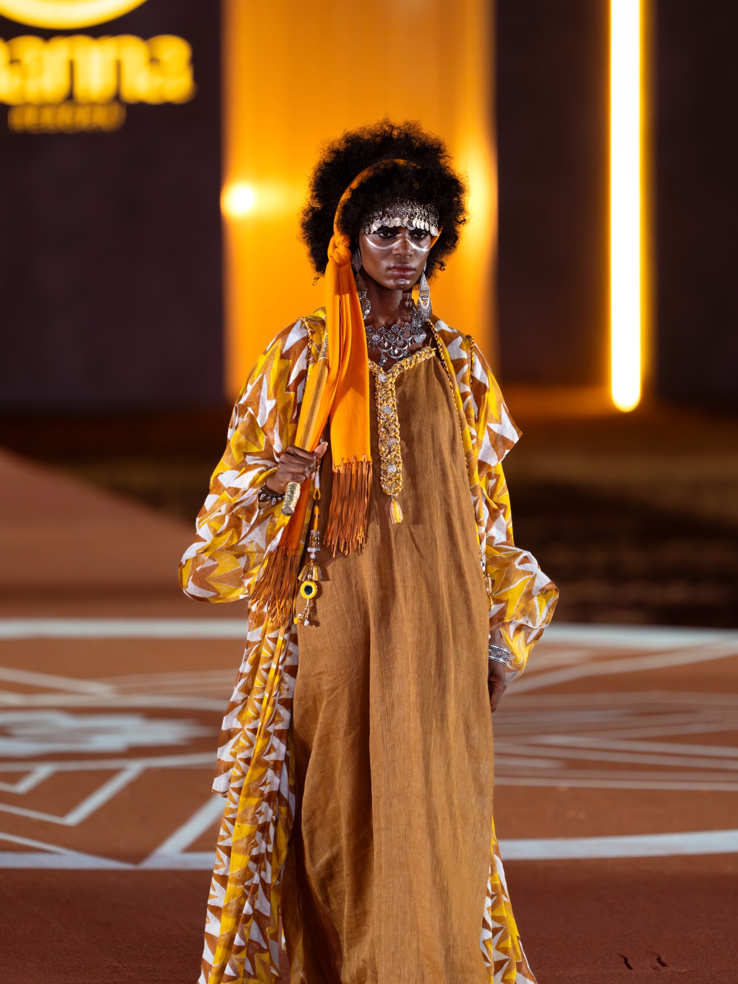 من عرض إنانا في صحراء مليحة (إنستغرام)