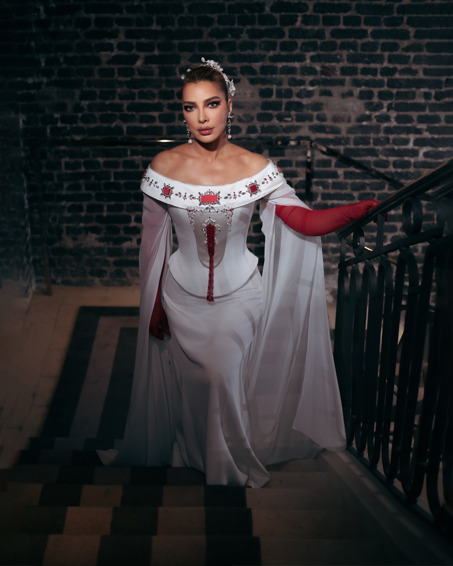 أصالة نصري بمكياج سموكي (تصوير محمد أحمد)