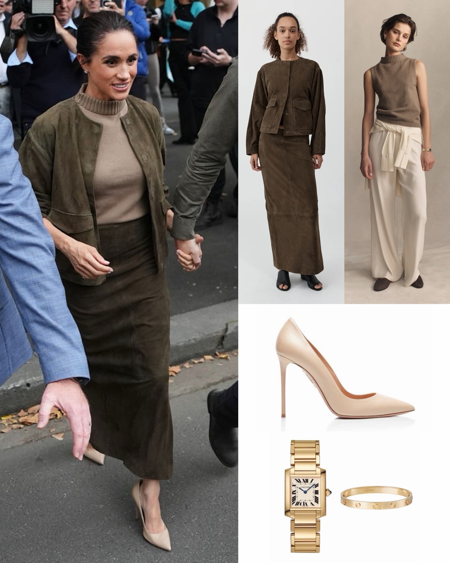 تفاصيل إطلالة ميغان ماركل (إنستغرام)