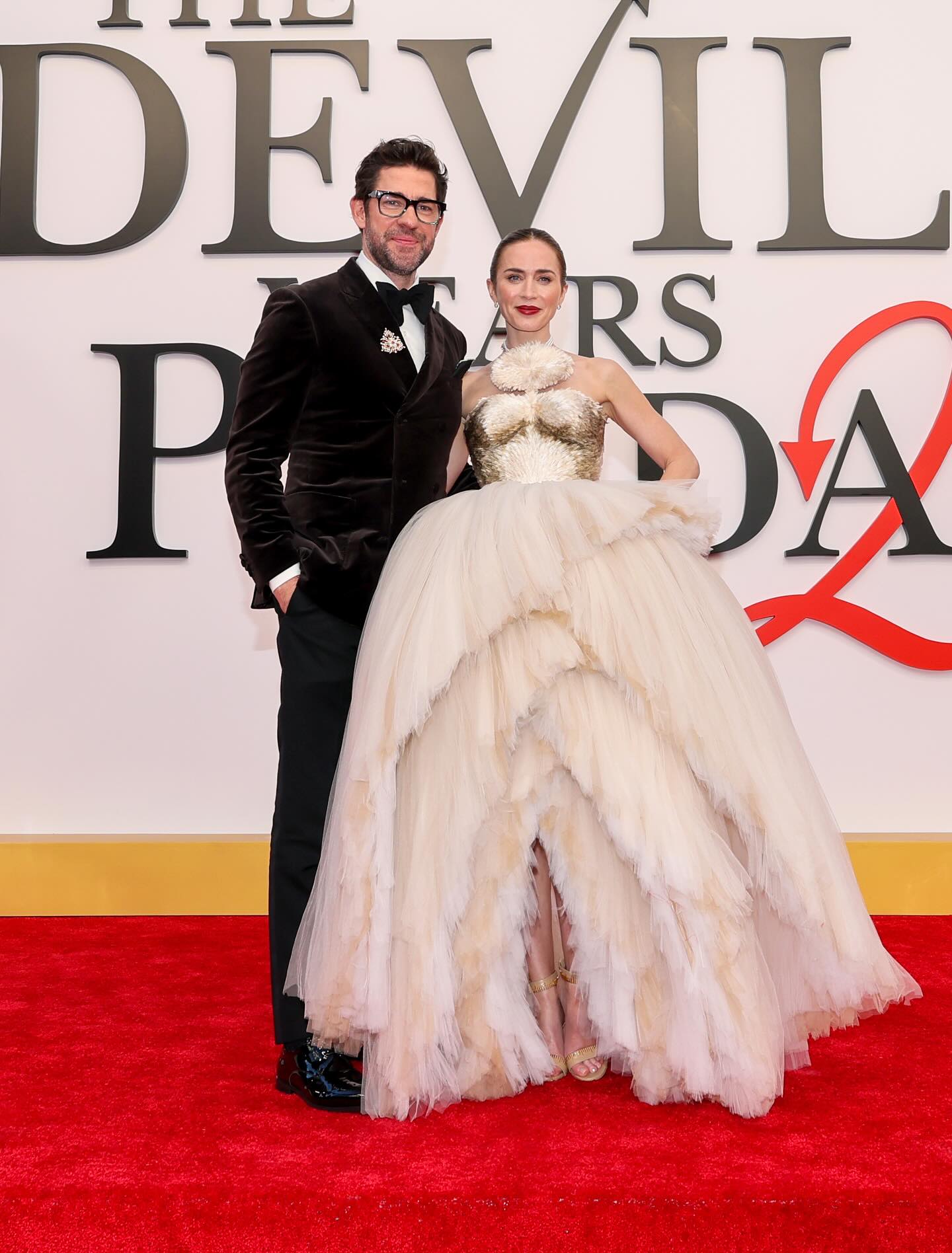 إميلي بلانت وزوجها جون كراسينسكي (إنستغرام)