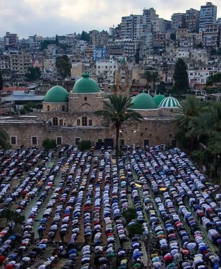 صلاة عيد الفطر في طرابلس