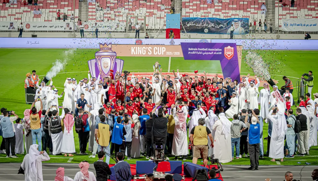 المحرق يتوج بطلاً لكأس ملك البحرين