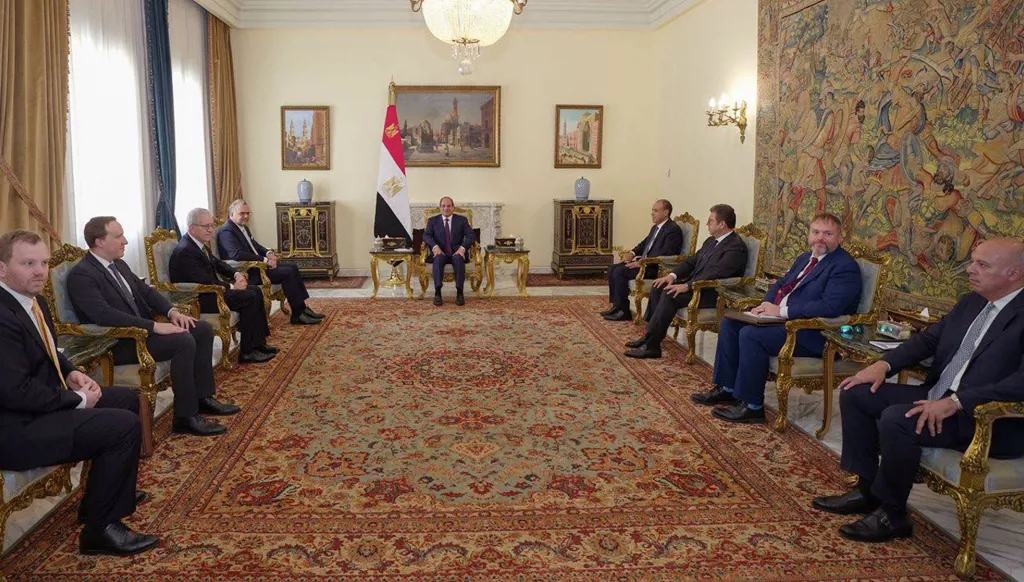 السيسي يبحث أوضاع السودان ولبنان مع مساعد ترامب للشؤون العربية والأفريقية