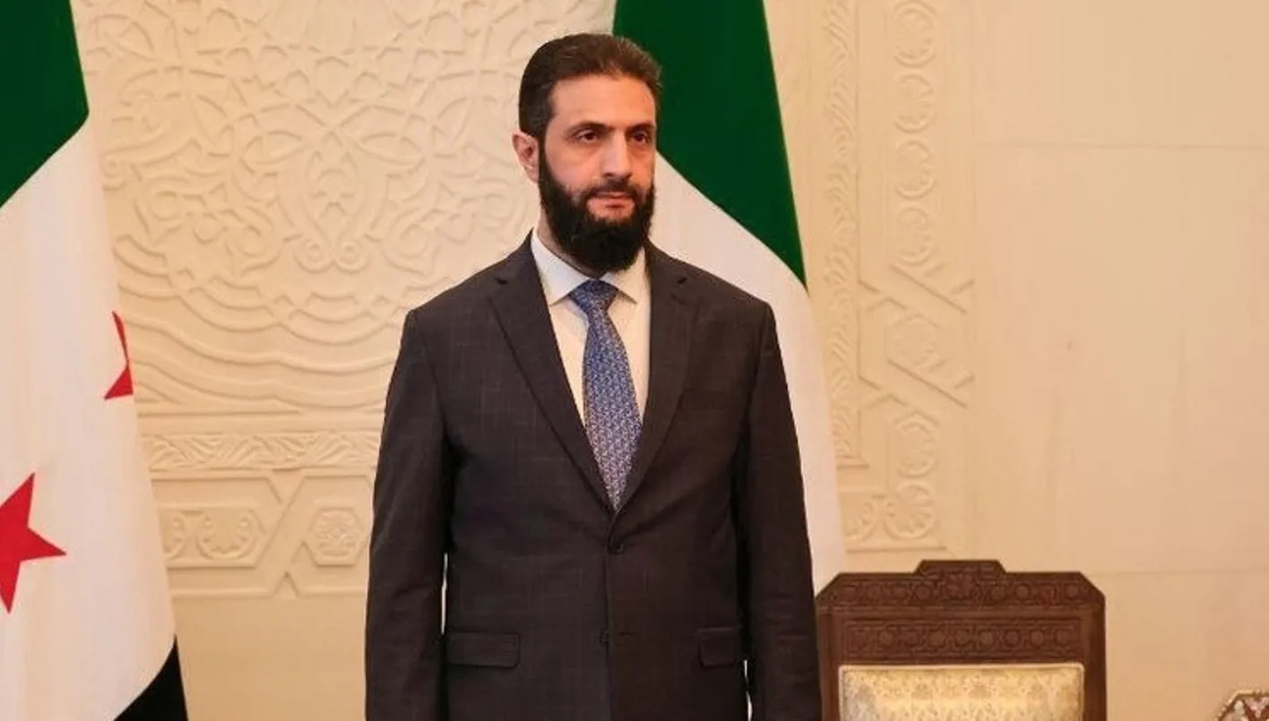 أحمد الشرع. (وكالات)