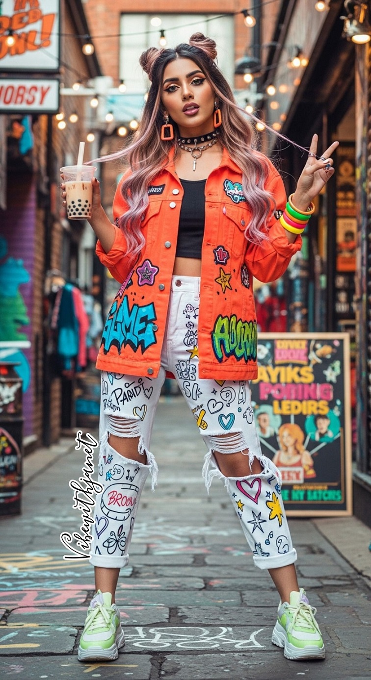 مفاتيح موضة Y2K بأسلوب عصري (Pinterest) 