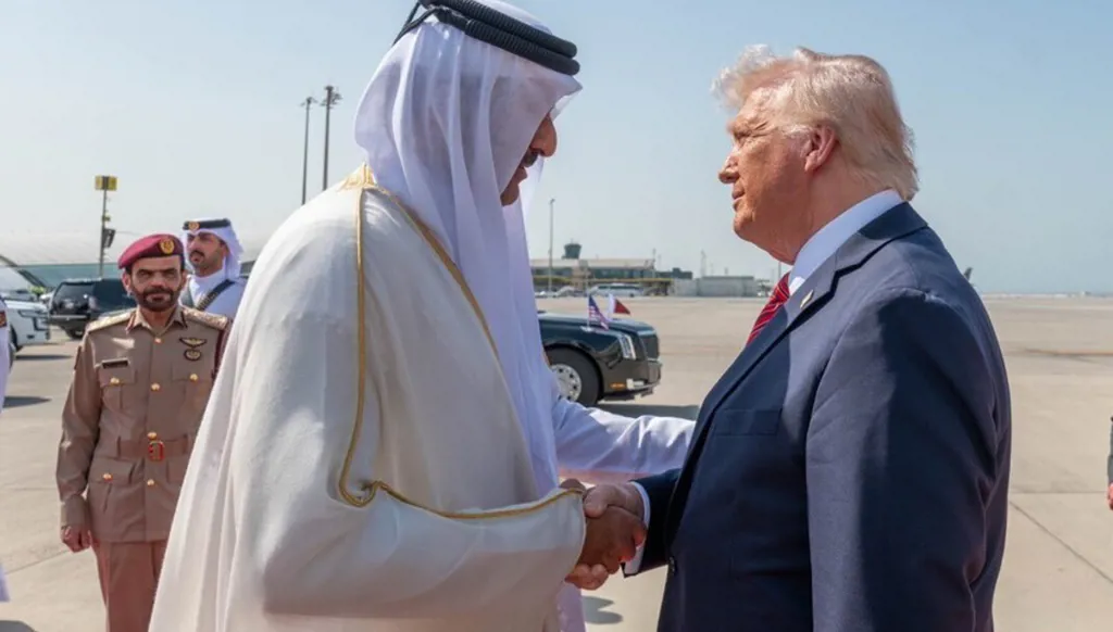 اتصال بين أمير قطر وترامب لبحث تثبيت التهدئة وخفض التصعيد في المنطقة