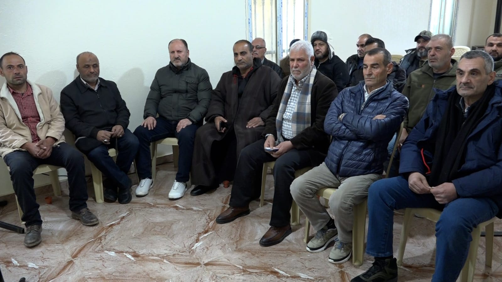 صورة من الحضور خلال مؤتمر صحافي متعلق بقضية المفقود (النهار).