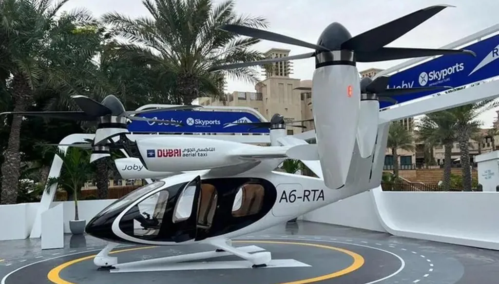 دبي... إطلاق أول رحلة تجريبية للتاكسي الجوي "جوبي"