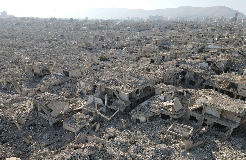 دمار في سوريا (مواقع).