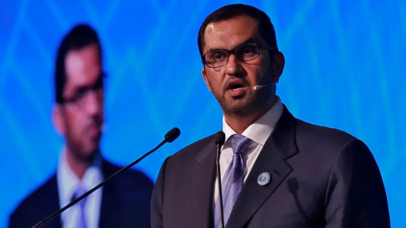 سلطان الجابر رئيس شركة أدنوك (رويترز)