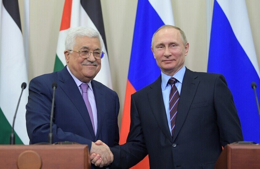 بوتين وعباس (أرشيفية).