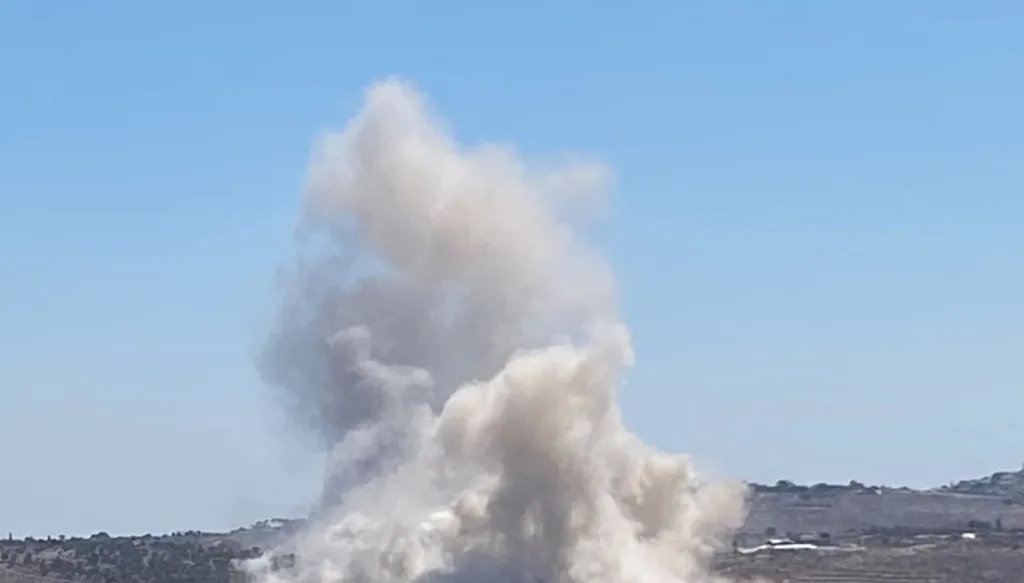 غارات على جنوب لبنان (أ ف ب)