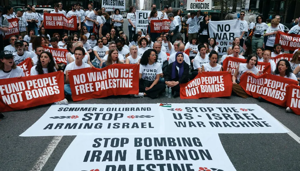 في نيويورك... توقيف أكثر من 90 ناشطاً مؤيداً للفلسطينيين