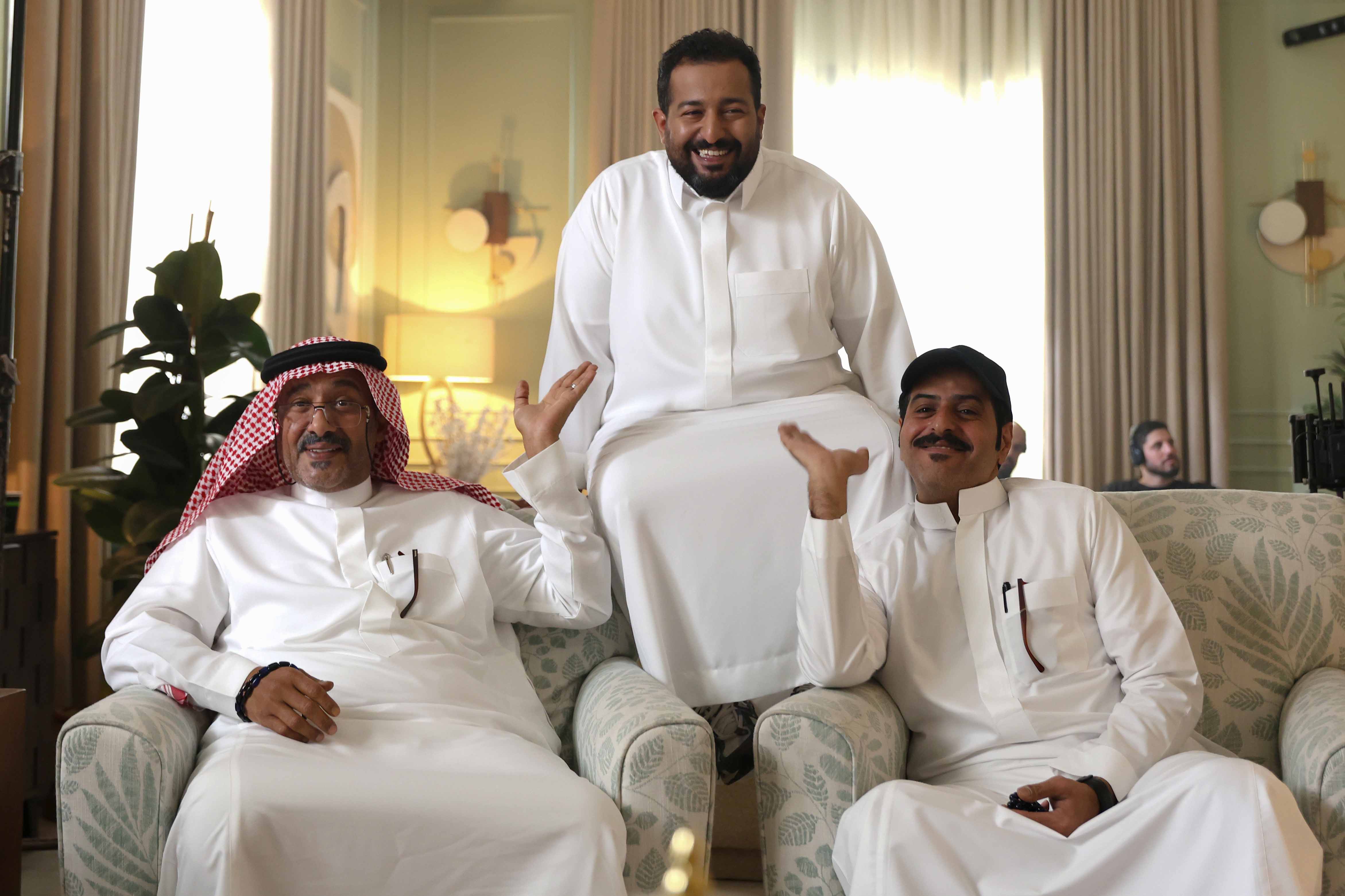 يوميات رجل متزوج بطولة إبراهيم الحجاج وسعيد صالح ومحمد القحطاني (MBC GROUP).