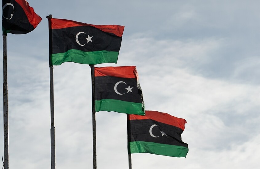 العلم الليبي