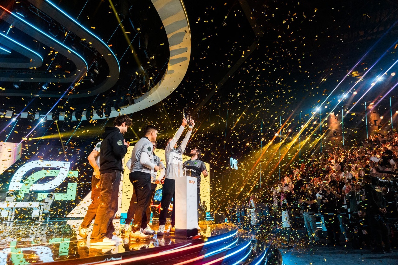 كأس العالم للرياضات الإلكترونية في الرياض. (وكالات)