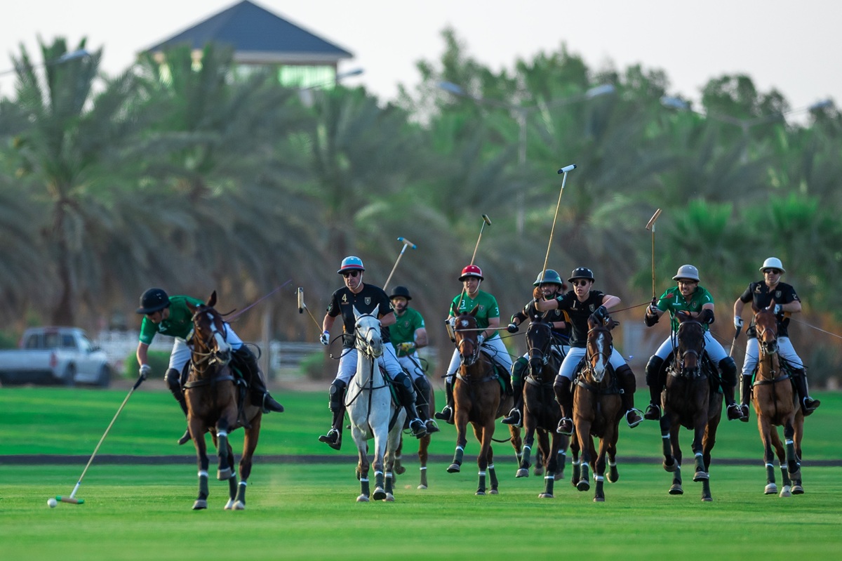 من منافسات البولو. (وكالات)